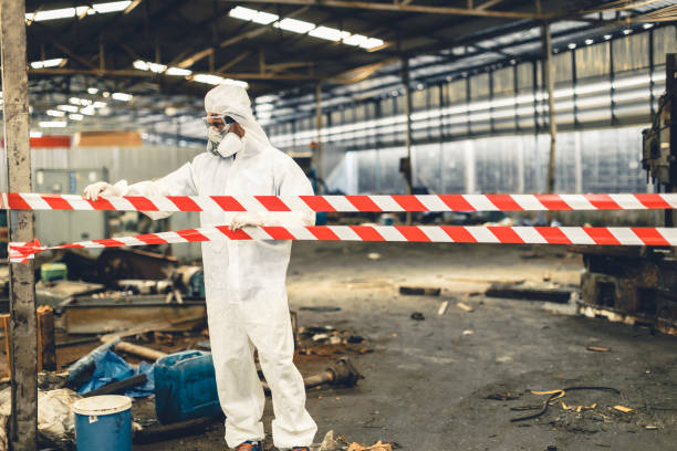 Professional Crime Scene Cleanup technician working in Milton Mills, NH